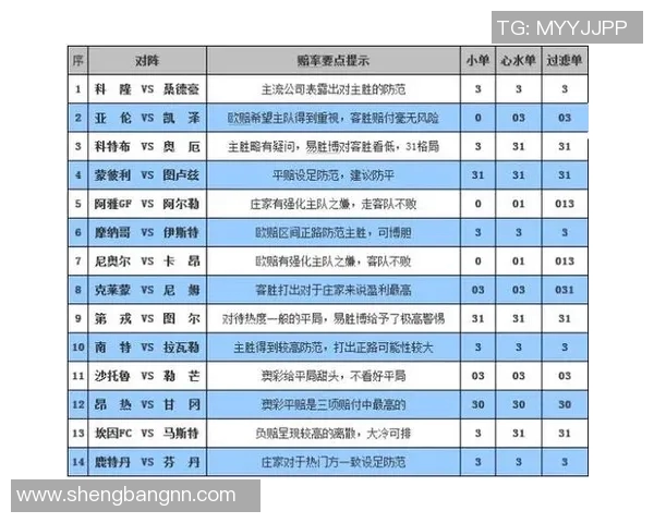 尼斯与南特欧赔对比分析揭示两队胜负关键因素